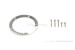 Einfassung Tankdeckel Ring Aluminium silber eloxiert f. Monkey 125