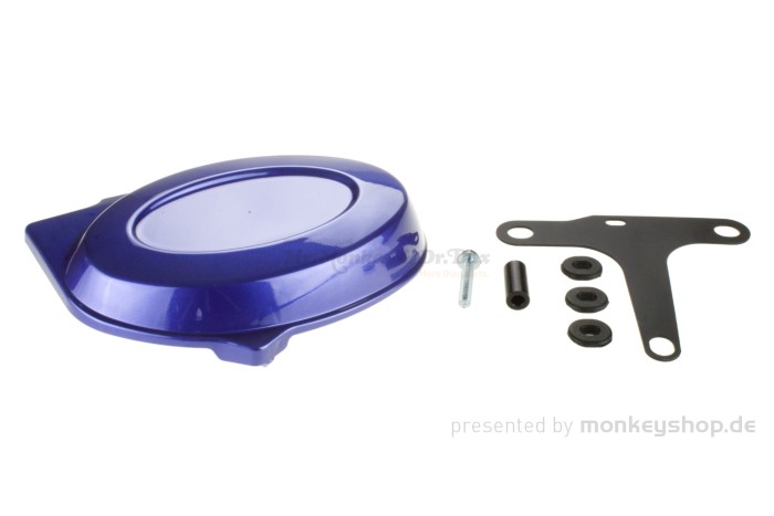 Seitendeckel blau rechts inkl. Aufnahme f. Monkey 50