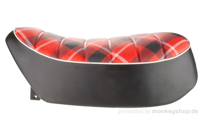 Sitzbank kariert schwarz rot weiß f. Monkey 125