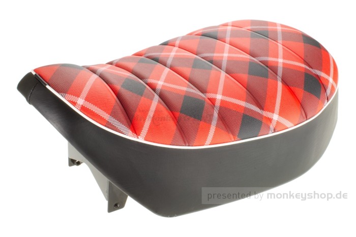 Sitzbank kariert schwarz rot weiß f. Monkey 125