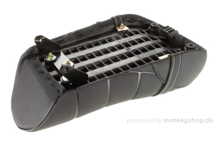 Sitzbank schwarz flach Tuck Roll f. Monkey 125