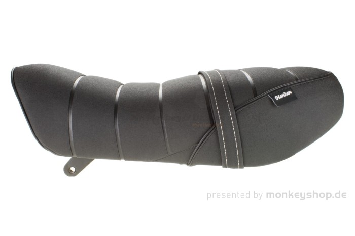 Sitzbank schwarz flach Tuck Roll f. Monkey 125
