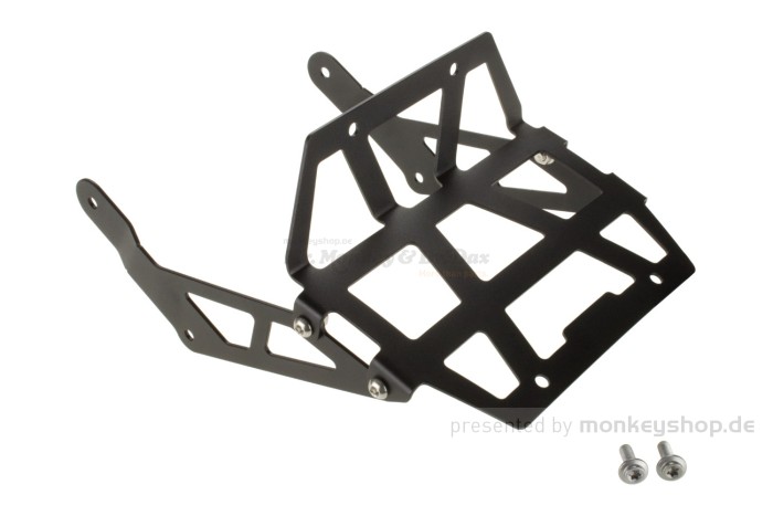 Front Gepäckträger vorn Aluminium CNC schwarz f. Monkey 125