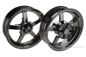 Felgen Satz Aluminium schwarz 12" f. Monkey 125 + Dax 125