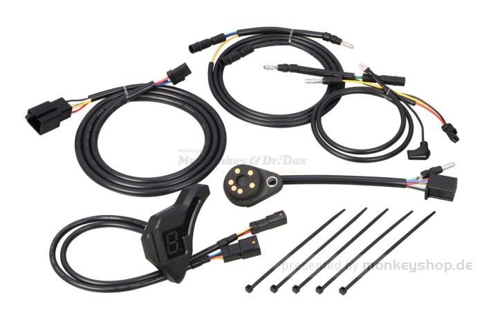 Kitaco Ganganzeige + LED Drehzahlmesser f. Monkey 125 JB02