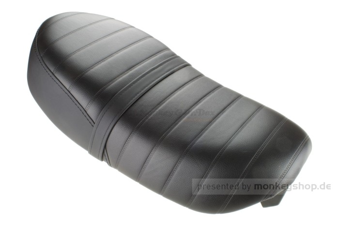 Sitzbank schwarz Tuck-Roll f. Dax 6V + Dax 12V + Replika