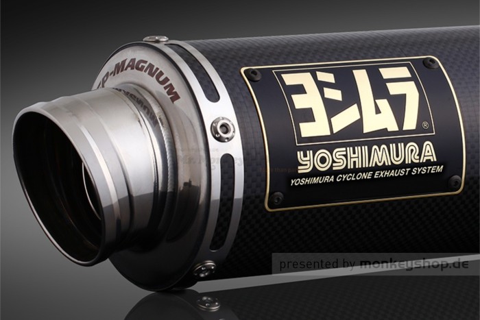 Yoshimura GP-Magnum Slip-On Auspuffanlage Edelstahl carbon f. Monkey 125