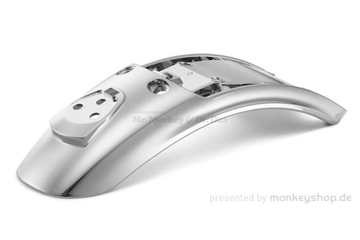 G-Craft Schutzblech hinten Kunststoff chrom f. Dax 125