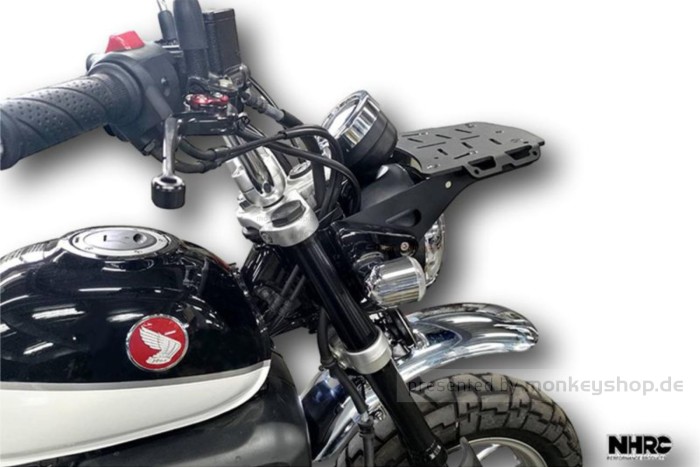 NHRC Front Gepäckträger vorn Aluminium schwarz f. Monkey 125