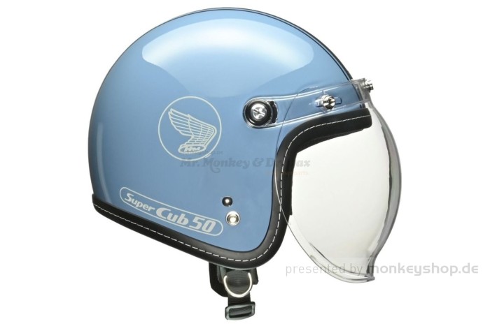 Honda Super Cub 50 Helm blau