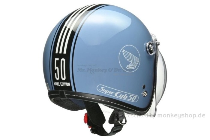 Honda Super Cub 50 Helm blau