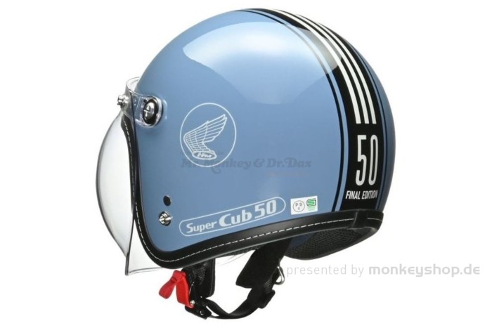 Honda Super Cub 50 Helm blau