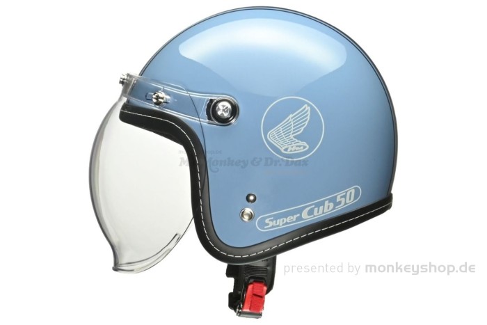Honda Super Cub 50 Helm blau