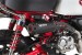 Scorpion Red Power Aluminium / Edelstahl Auspuffanlage schwarz Keramikbeschichtet f. Monkey 125 JB05 Euro5+