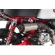 Scorpion Red Power Edelstahl Auspuffanlage gebürstet f. Monkey 125 JB05 Euro5+