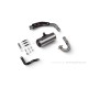 Scorpion Red Power Edelstahl Auspuffanlage gebürstet f. Monkey 125 JB05 Euro5+