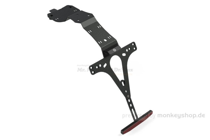 Raximo Kennzeichenhalter schwarz f. Honda Dax 125