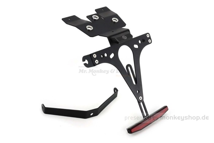 Raximo Kennzeichenhalter schwarz f. Honda Monkey 125