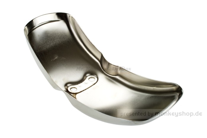 Schutzblech Metall chrom vorn f. Monkey 50 + Gorilla