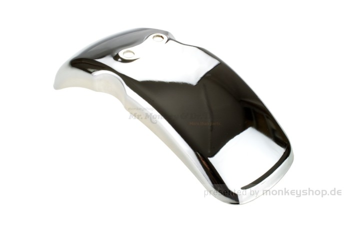 Schutzblech Metall chrom vorn f. Monkey 50 + Gorilla