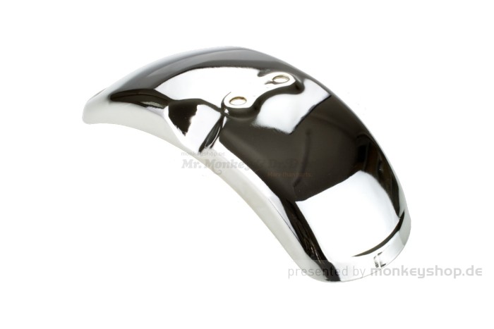 Schutzblech Metall chrom vorn f. Monkey 50 + Gorilla