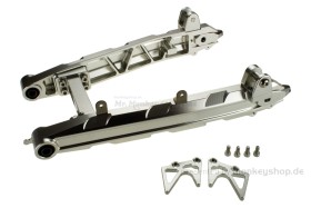 Aluminium Hinterradschwinge silber f. Monkey 125