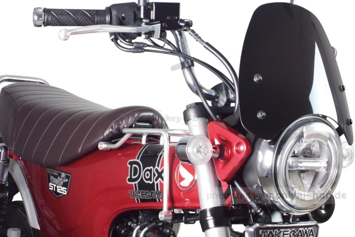 Takegawa Windshield Meter Visor smoke f. Monkey 125 + Dax 125