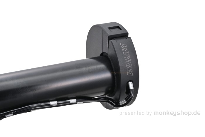 Daytona Lenker Armatur "CIRCLE" On/Off Schalter SLIM schwarz