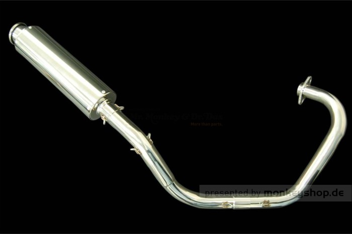 Auspuffanlage Edelstahl untenliegend f. APE 50 100 + CY 50