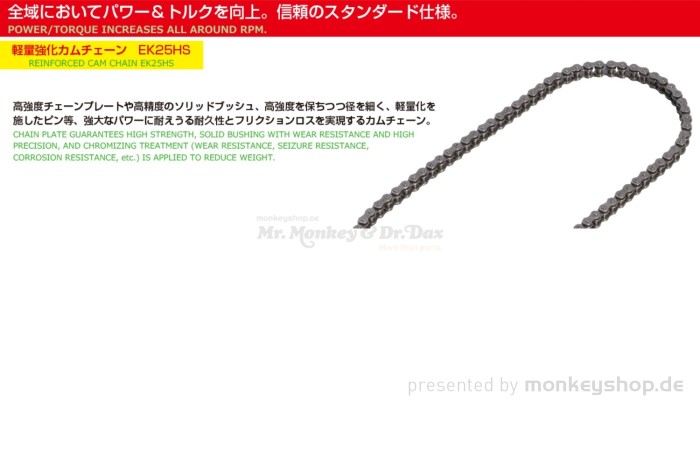 Kitaco 124cc Big Bore Tuning Kit f. Monkey Z50 12V + Gorilla 12V + Dax 12V