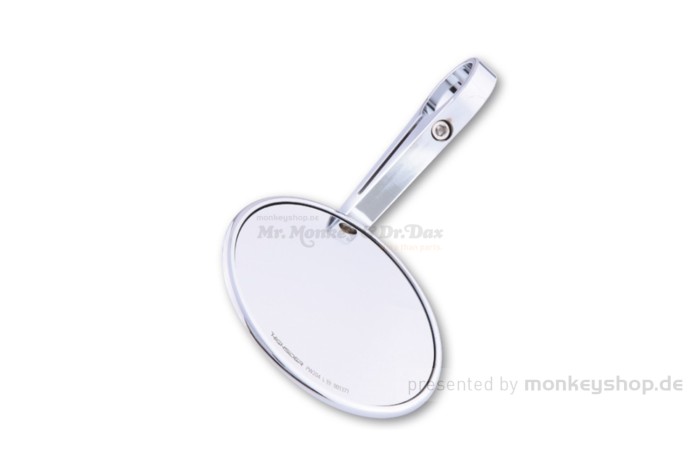 Highsider Pro Montana Lenkerenden Spiegel Aluminium CNC chrom