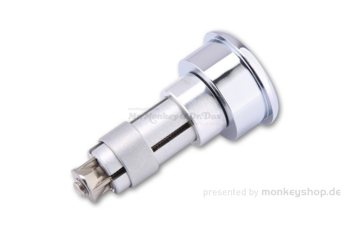 Highsider Pro CURVE Lenkergewichte Lenkerenden Aluminium chrom