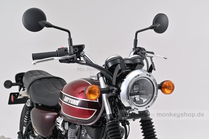 Daytona Windschild Meter Visor Montage Halterung Satz f. Kawasaki W230