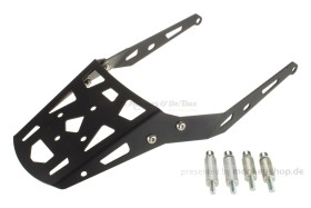Gepäckträger hinten schwarz Stahl f. MSX 125 GROM JC92