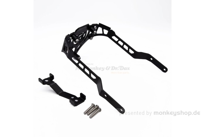 Schutzblech Tieferlegung Down Fender Kit Aluminium schwarz f. Monkey 125