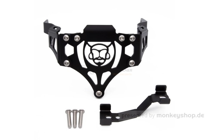 Schutzblech Tieferlegung Down Fender Kit Aluminium schwarz f. Monkey 125