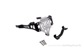 Schutzblech Tieferlegung Down Fender Kit Aluminium schwarz silber f. Monkey 125