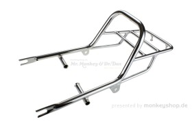 Gepäckträger hinten chrom m. Blinkeraufnahme f. Dax 50 70