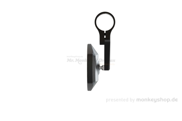 Shin Yo "BOOSTER 2" Lenkerenden Spiegel Set schwarz kurz f. Dax 125