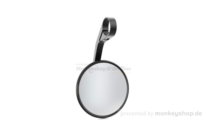 Shin Yo "Circula-S" Lenkerenden Spiegel Set schwarz lang f. Dax 125