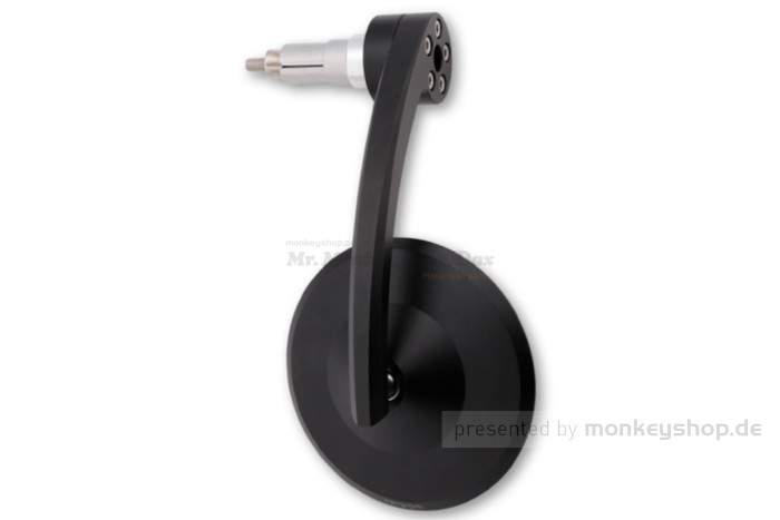 Highsider Pro "Montana Blast EVO" Lenkerenden Spiegel Set Aluminium schwarz f. Dax 125
