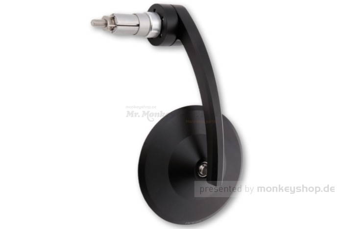 Highsider Pro "Montana Blast EVO" Lenkerenden Spiegel Set Aluminium schwarz f. Dax 125