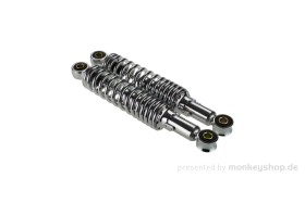 Stoßdämpfer Paar 260 mm Chrom f. Monkey + Gorilla