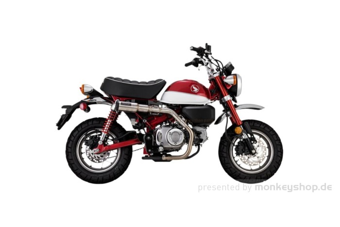 Vance & Hines Hi-Output Slip-On Auspuffanlage Edelstahl obenliegend f. Monkey 125 JB02 JB03