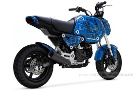 Vance & Hines Slip-On Auspuffanlage Edelstahl schwarz Keramikbeschichtet f. MSX 125 GROM JC92