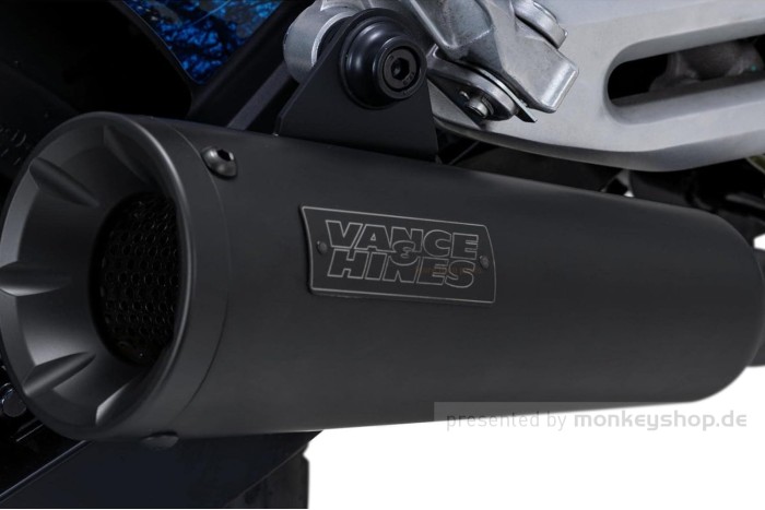 Vance & Hines Slip-On Auspuffanlage Edelstahl schwarz Keramikbeschichtet f. MSX 125 GROM JC92
