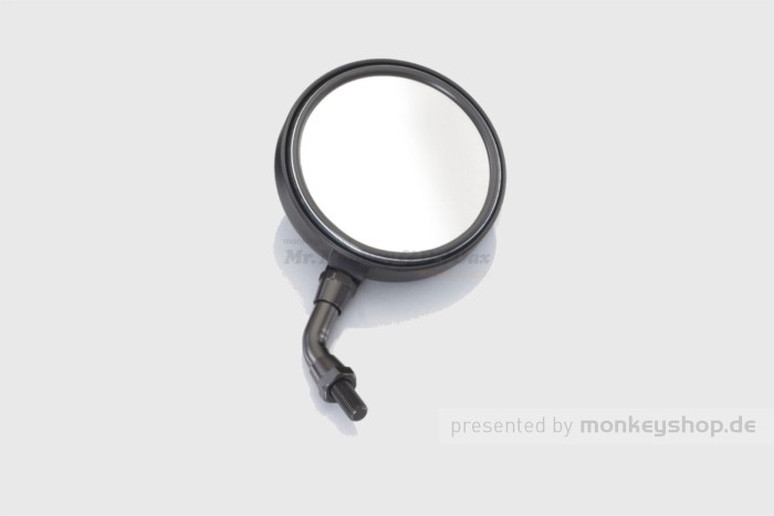 Kitaco Spiegel Z-II Mini schwarz rund M10 Rechtsgewinde