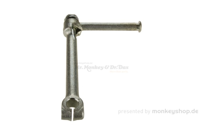 Honda Kickstarter silber 13mm gerade u.a. f. Monkey Z50 + Gorilla
