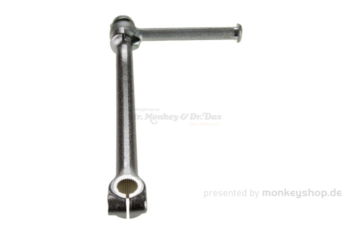 Honda Kickstarter 13mm silber leicht gebogen u.a. f. Dax 50 70