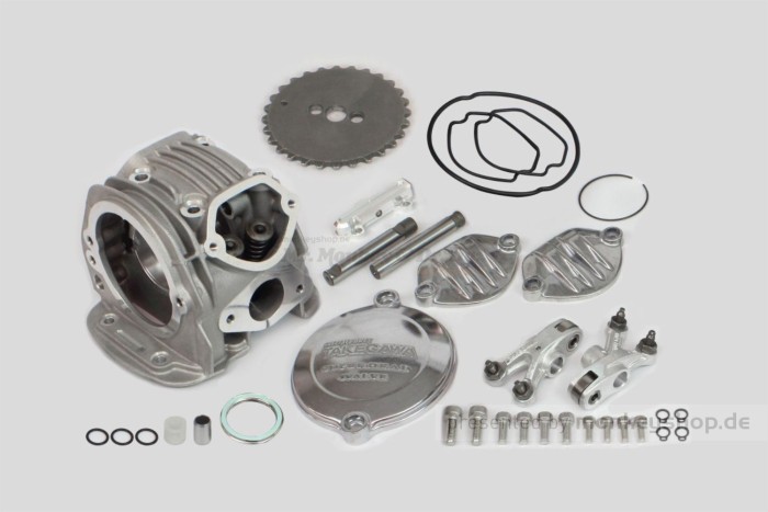 Takegawa SuperHead 4V+R 4-Ventil Zylinderkopf f. Monkey 125 JB03 JB05 + Dax 125 JB04 JB06 + MSX JC92